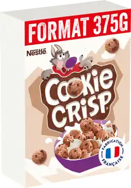 Auchan Nestle céréales cookie crisp nestlé offre