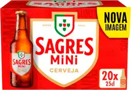 Auchan Sagres bière blonde sagres offre