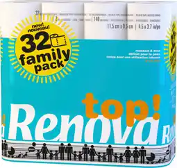 Auchan Renova ub 31066 renova 141123 - papiers toilette prix sec offre