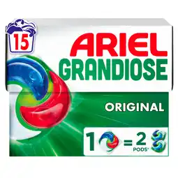 Auchan Supermarché Ariel lessive capsules original ariel offre