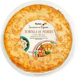 Auchan Auchan la cocina en espana tortilla aux oignons auchan la cocina en espana offre