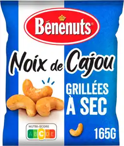 Auchan Benenuts noix de cajou grillées à sec bénénuts offre