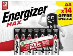 Auchan Energizer lot de 14 piles max offre