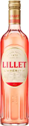 Auchan Lillet lillet apéritif de bordeaux rosé offre