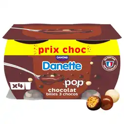 Auchan Supermarché Danone danette pop offre