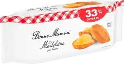 Auchan Supermarché Bonne maman madeleines tradition pur beurre bonne maman offre