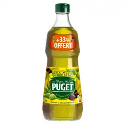 Auchan Supermarché Puget huile d'olive vier extra puget offre