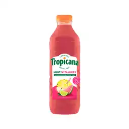 Auchan Supermarché Tropicana jus multivitaminé ananas goyave citron tropicana offre