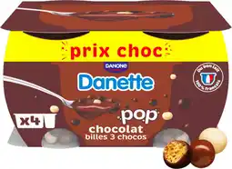 Auchan Danone danette pop offre