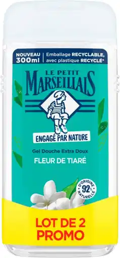 Auchan Le petit marseillais gel douche fleur de tiare le petit marseillais offre