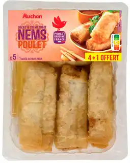 Auchan Supermarché Auchan nems au poulet auchan offre