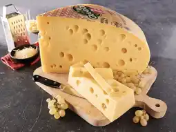 Auchan Supermarché Sans marque emmental grand cru label rouge offre