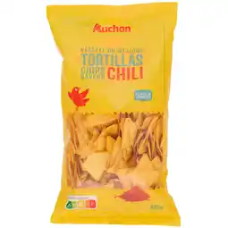 Auchan Supermarché Auchan tortillas chips saveur chili auchan offre