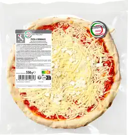 Auchan Supermarché L'italie des pizzas pizza 4 fromages offre