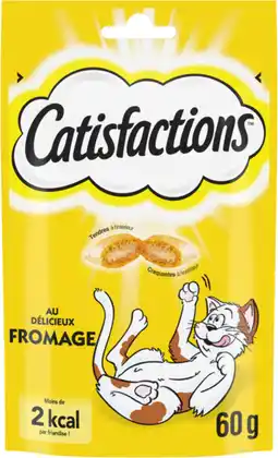 Auchan Catisfactions friandises pour chat au fromage catisfactions offre