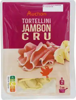 Auchan Supermarché Auchan tortellini jambon cru auchan offre