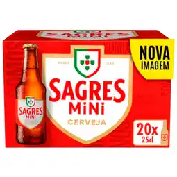 Auchan Supermarché Sagres bière blonde sagres offre