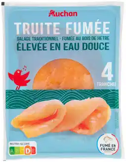 Auchan Auchan truite fumée auchan offre