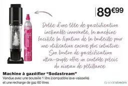 Monoprix Sodastream Machine à gazéifier offre