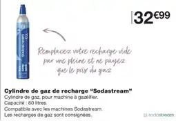 Monoprix Sodastream Cylindre de gaz de recharge offre