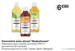 Monoprix Sodastream concentré sans alcool offre