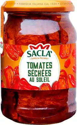 Auchan Supermarché Sacla tomates séchées sacla offre