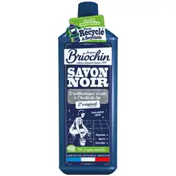 Auchan Supermarché Briochin nettoyant sol au savon noir briochin offre