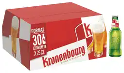 Auchan Supermarché Kronenbourg bière blonde kronenbourg offre