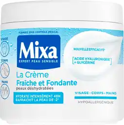 Auchan Supermarché Mixa crème fraîche et fondante mixa offre