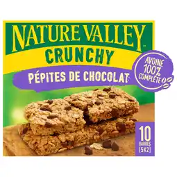 Auchan Supermarché Nature valley barres de céréales crunchy avoine miel nature valley offre
