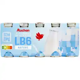 Auchan Supermarché Auchan lait fermenté sucré lb6 auchan offre