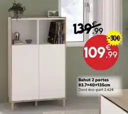 Maxi Bazar Bahut 2 portes offre