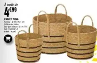La Foir'Fouille Panier nina offre