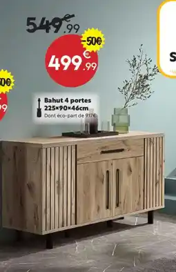 Maxi Bazar Bahut 4 portes offre
