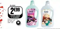 La Foir'Fouille Lessive liquide offre