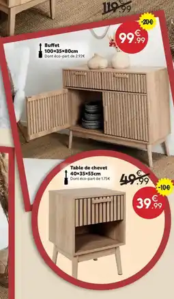 Maxi Bazar Buffet offre