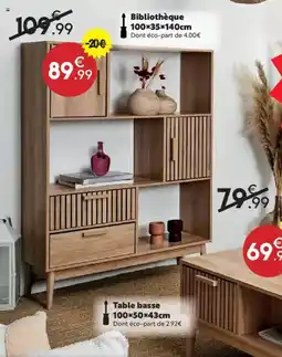 Maxi Bazar Bibliothèque offre
