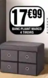 La Foir'Fouille Banc pliant marco offre