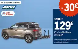E.Leclerc L'Auto Mottez - porte-vêlo diane 3 velos offre