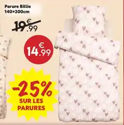 Maxi Bazar Billie Parure offre