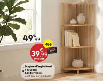 Kord Étagère d'angle