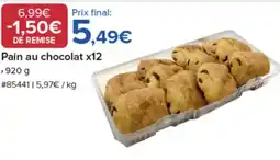 Costco Pain au chocolat offre