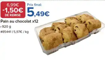 Costco Pain au chocolat offre