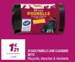 Netto POUBELLE offre