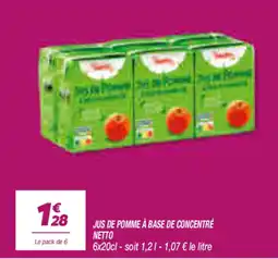 Netto Jus de Pomme offre