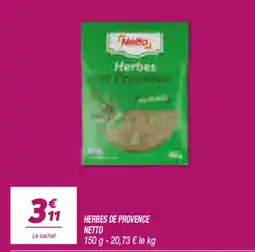 Netto Fleury Michon Herbes de Provence offre