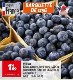 Netto MYRTILLE offre