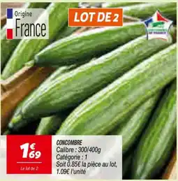 Netto CONCOMBRE offre