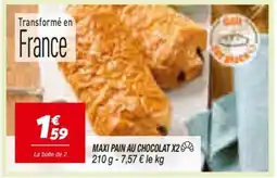 Netto MAXI PAIN AU CHOCOLAT offre
