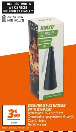Netto KINZO FLY REPELLER offre